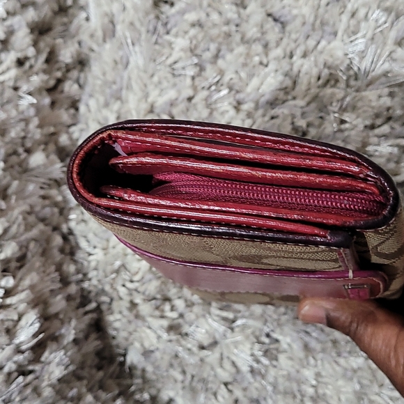 🤩🤩Coach  bifold Wallet signature canvas - Picture 4 of 16